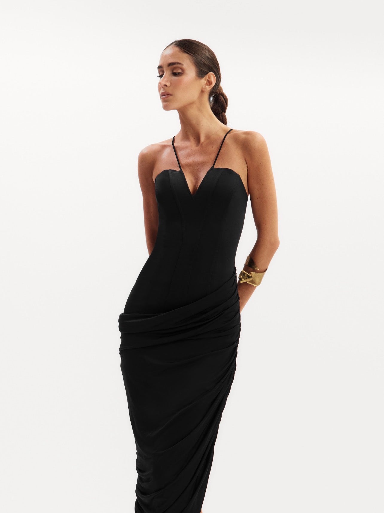 Vestido Zola Negro Oasis