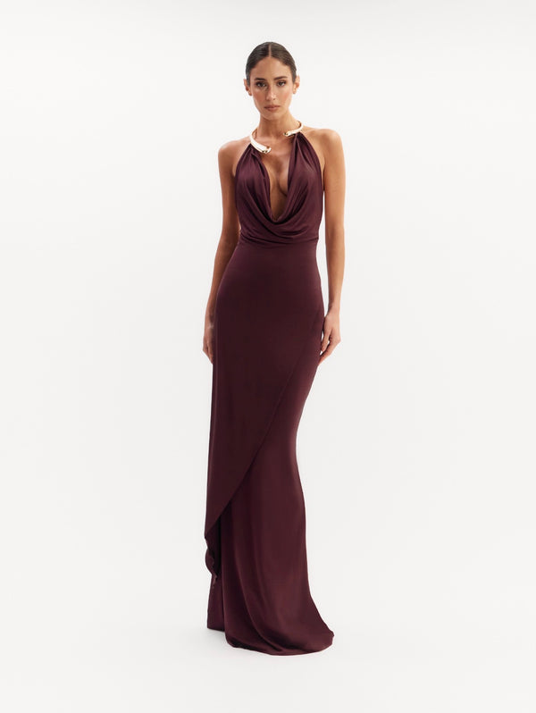 Conjunto Olivia Marron Oasis