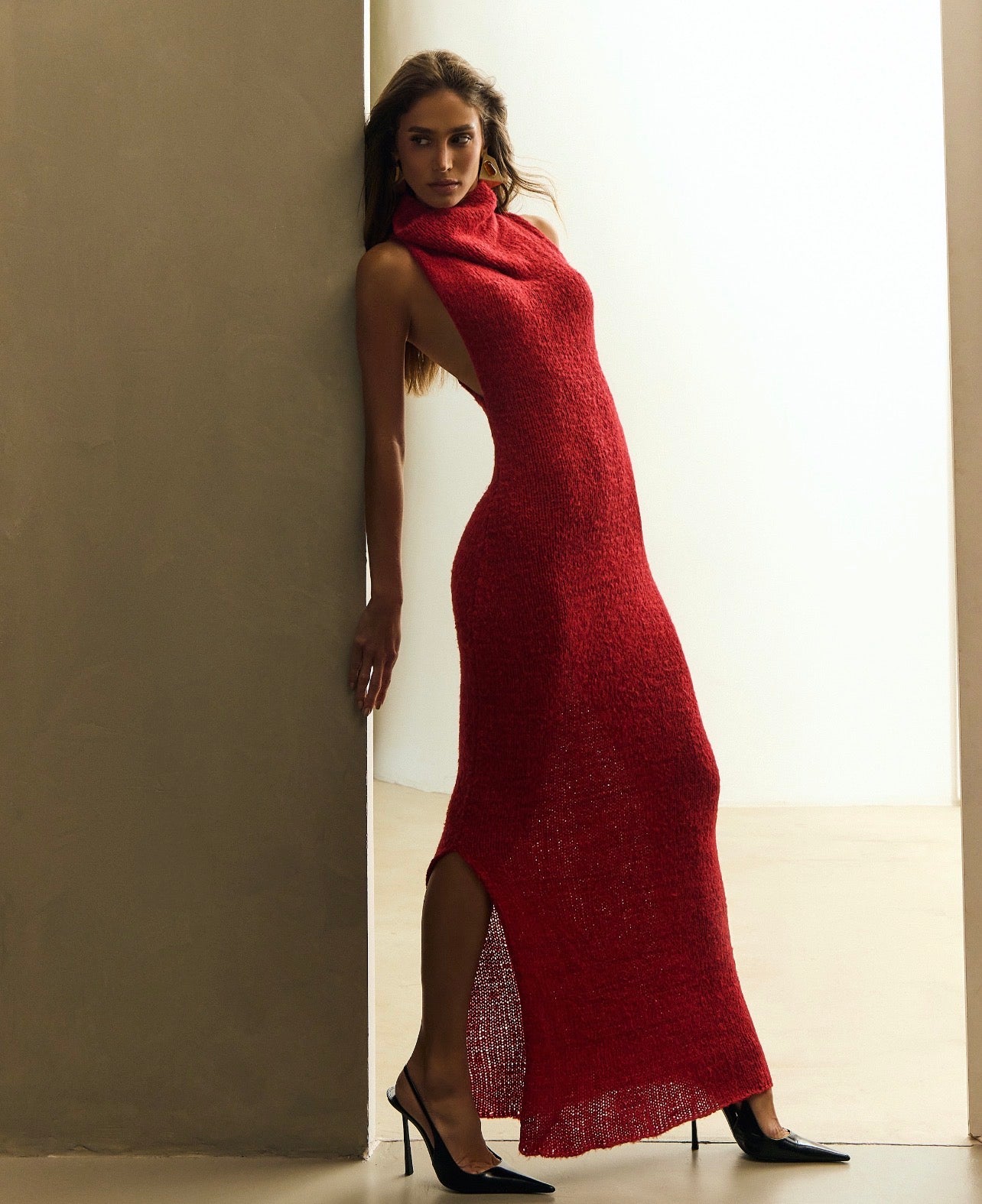 Vestido Camila Rojo Oasis