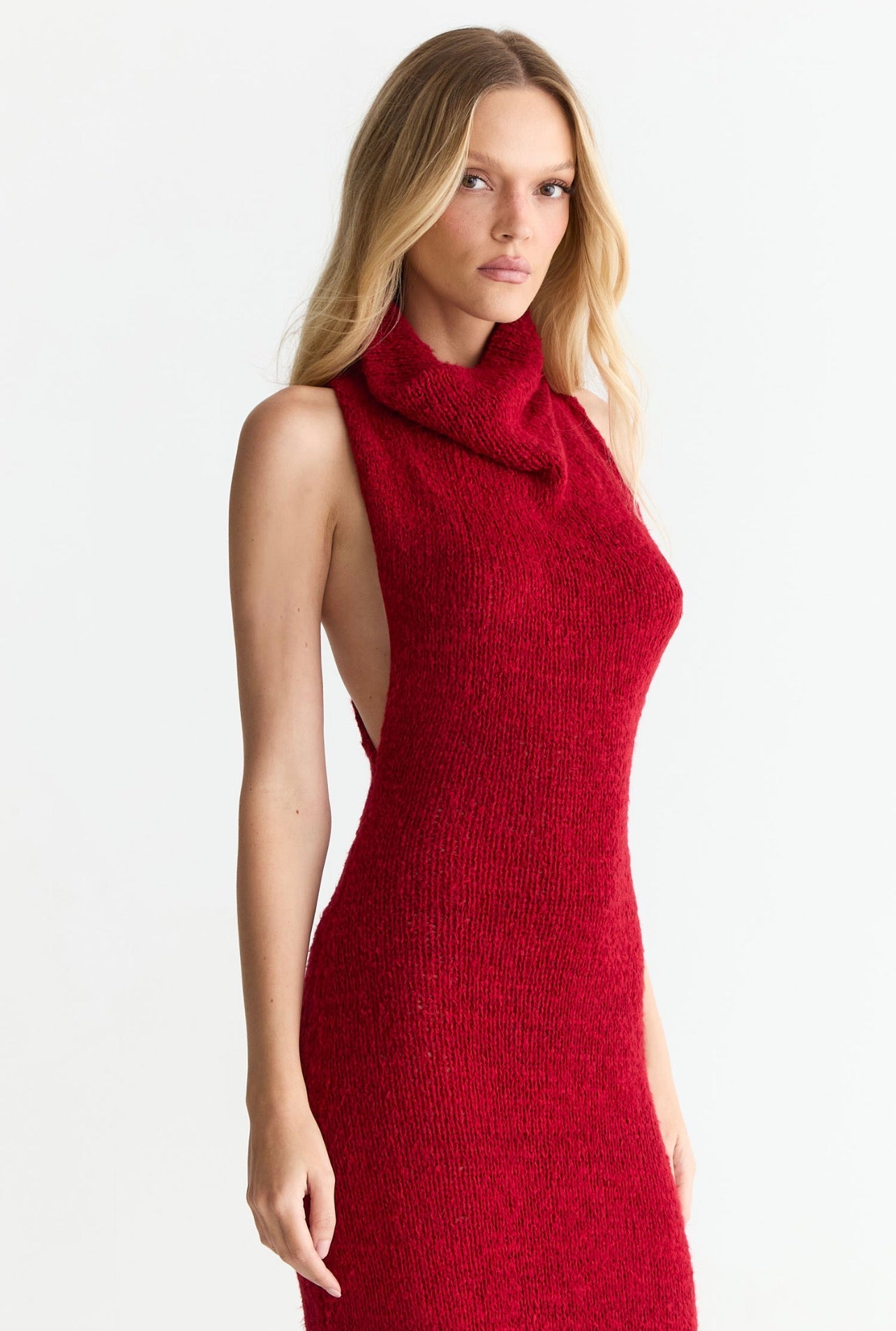 Vestido Camila Rojo Oasis