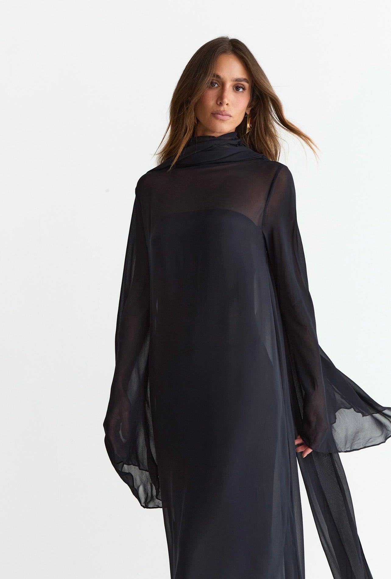 Vestido Charlote Negro Oasis
