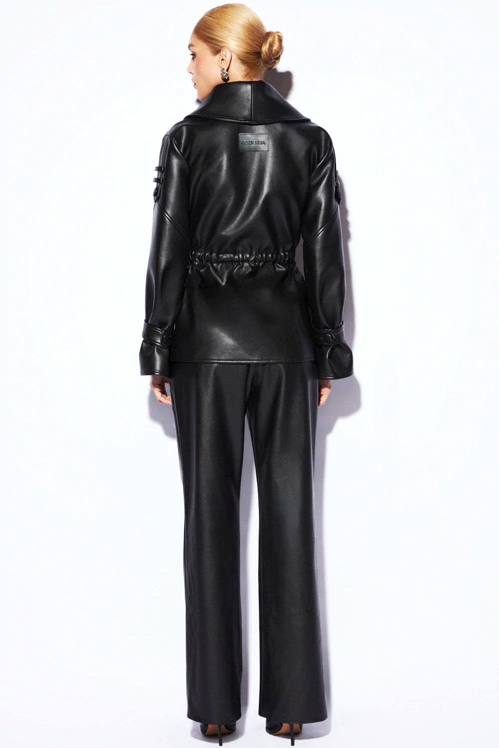 Pantalon Olga Cuero PU Negro Rock Lola