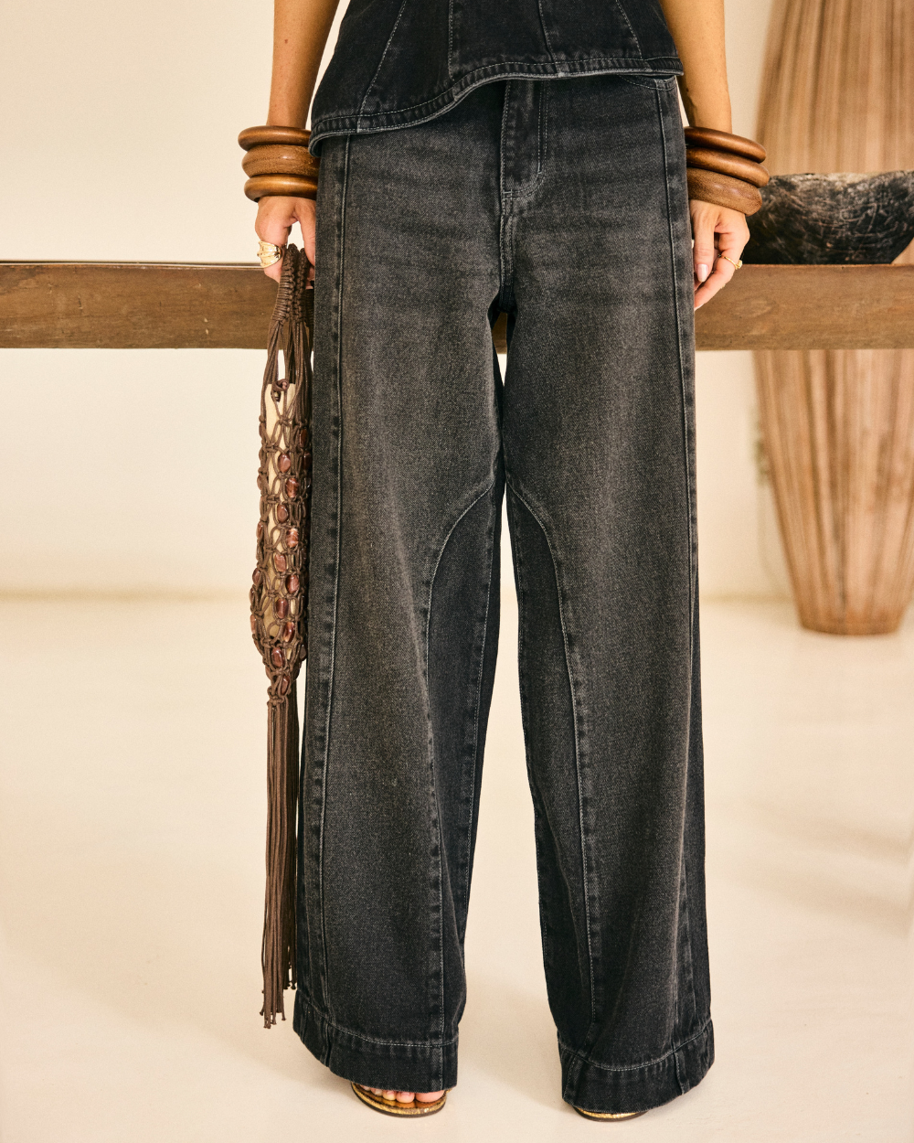 Jeans Baggy Black