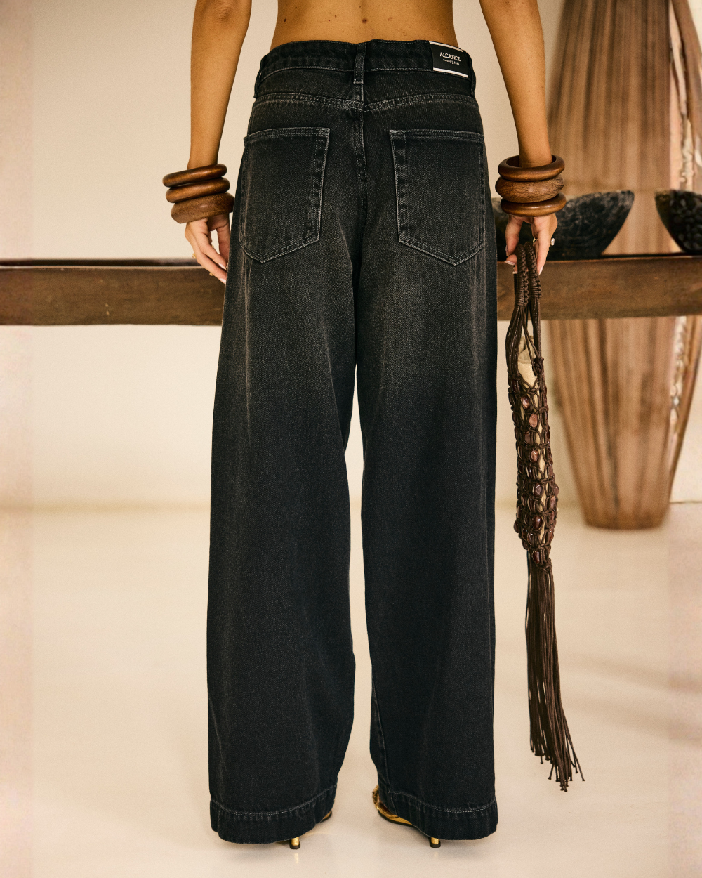 Jeans Baggy Black