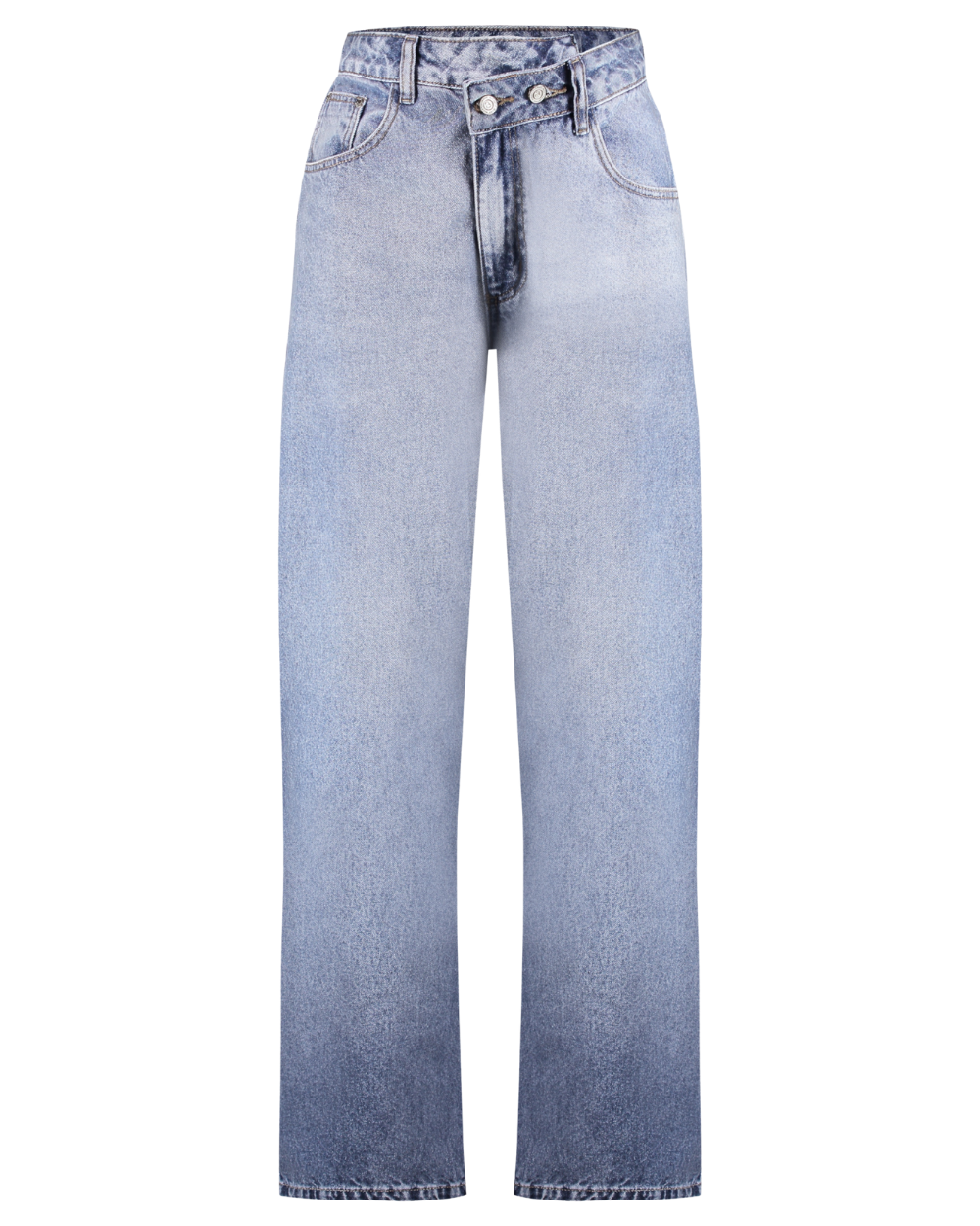 Jeans Wide Leg Twist Claro