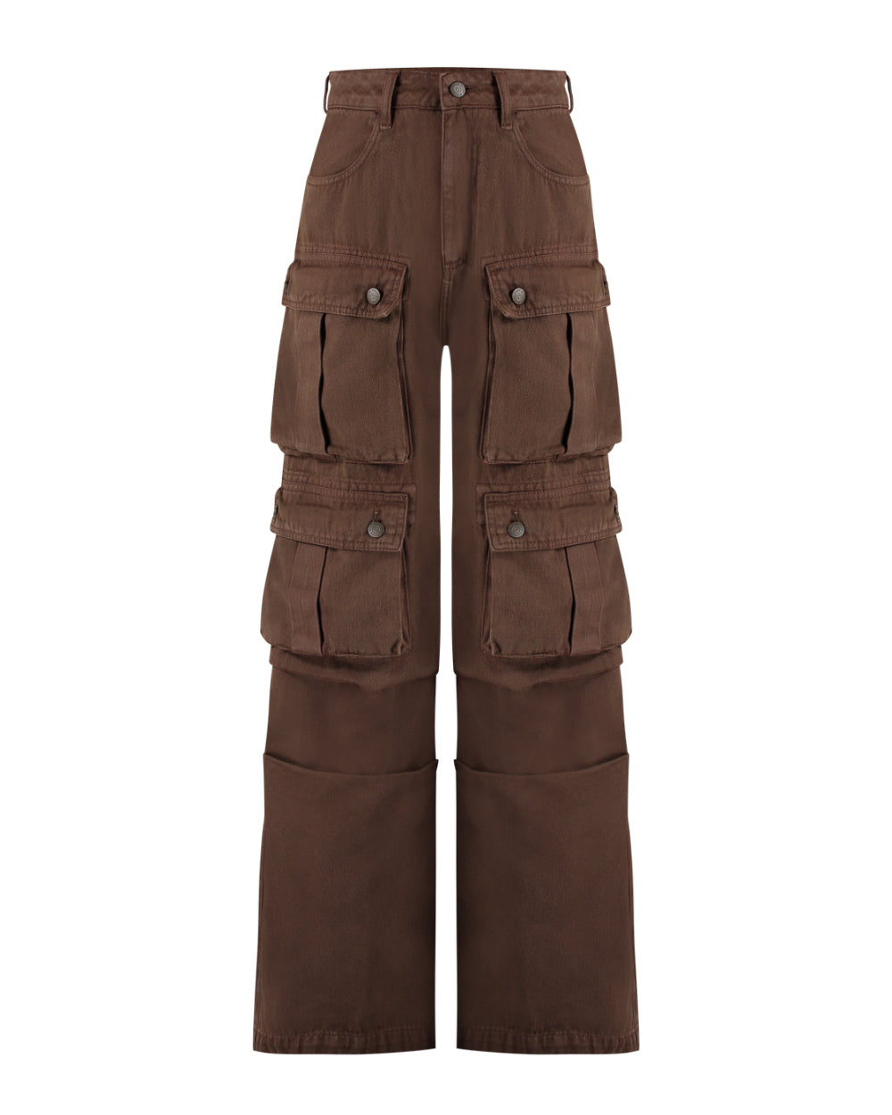 Jeans Cargo Utility Cacau