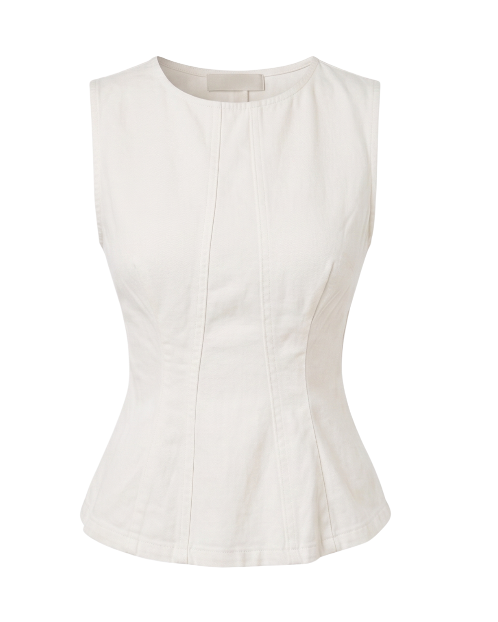Blusa Peplum Evora Off White