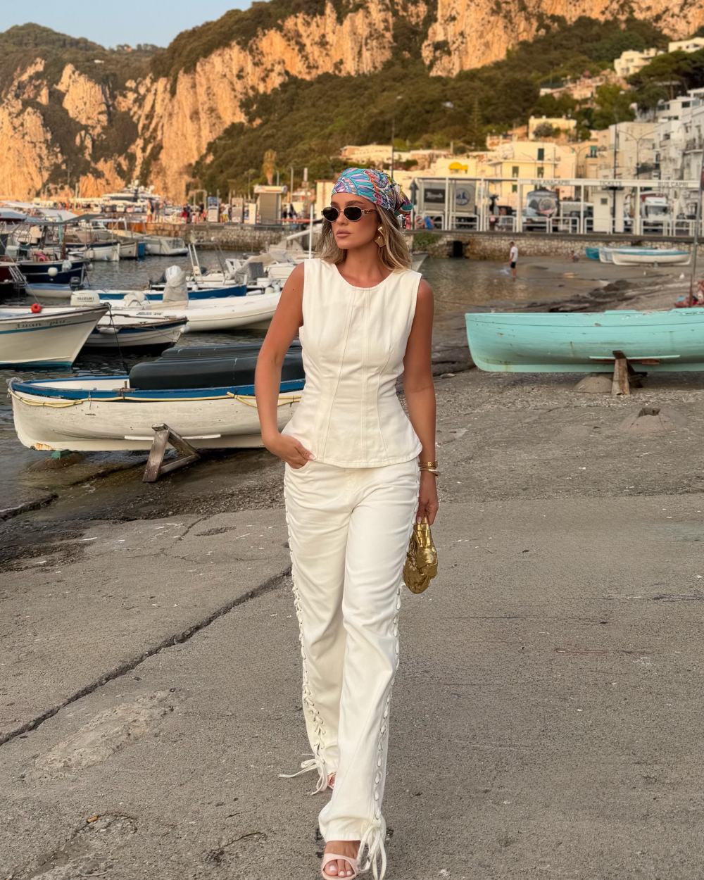 Blusa Peplum Evora Off White
