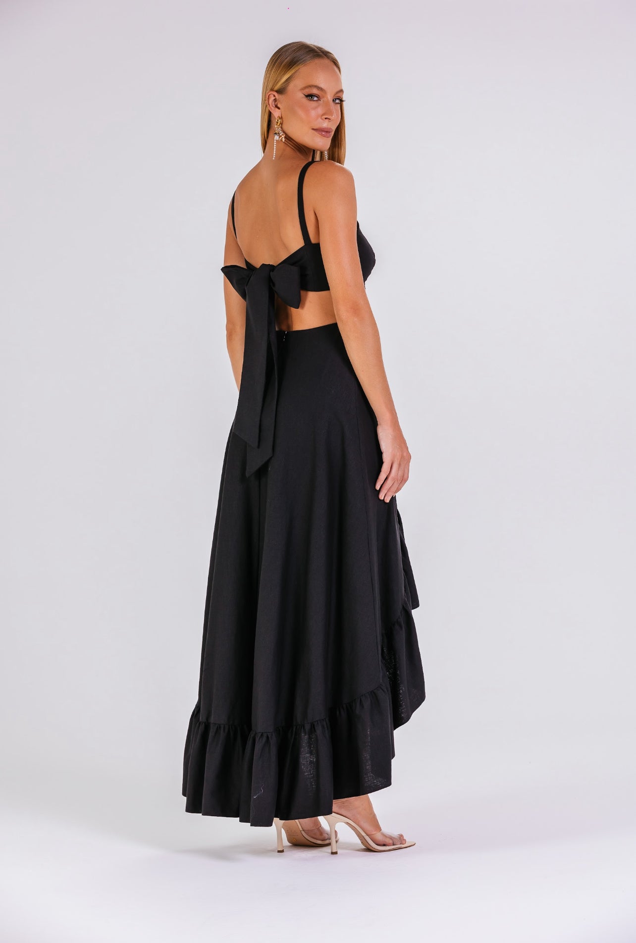 Vestido Georgia Negro Charth