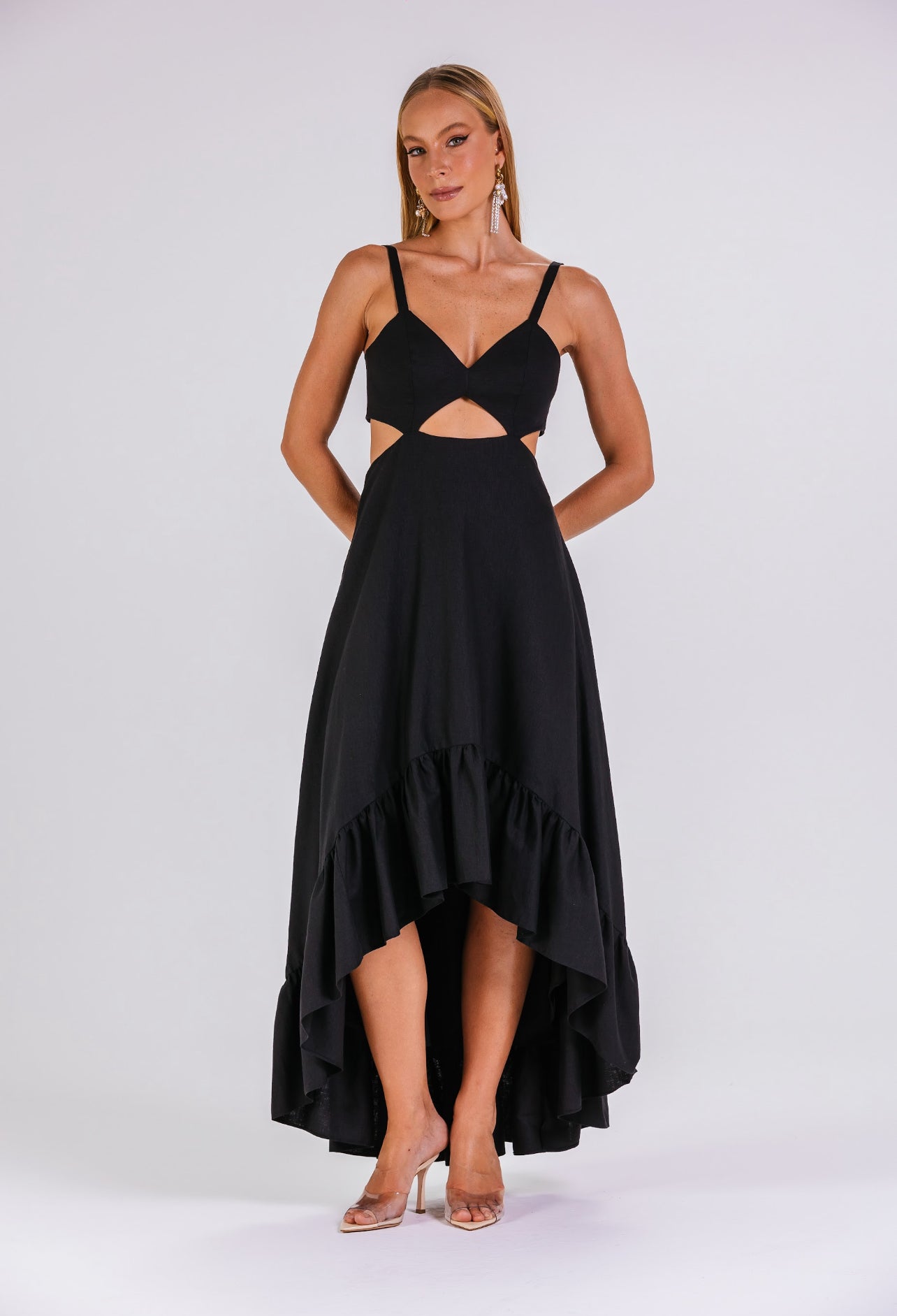 Vestido Georgia Negro Charth