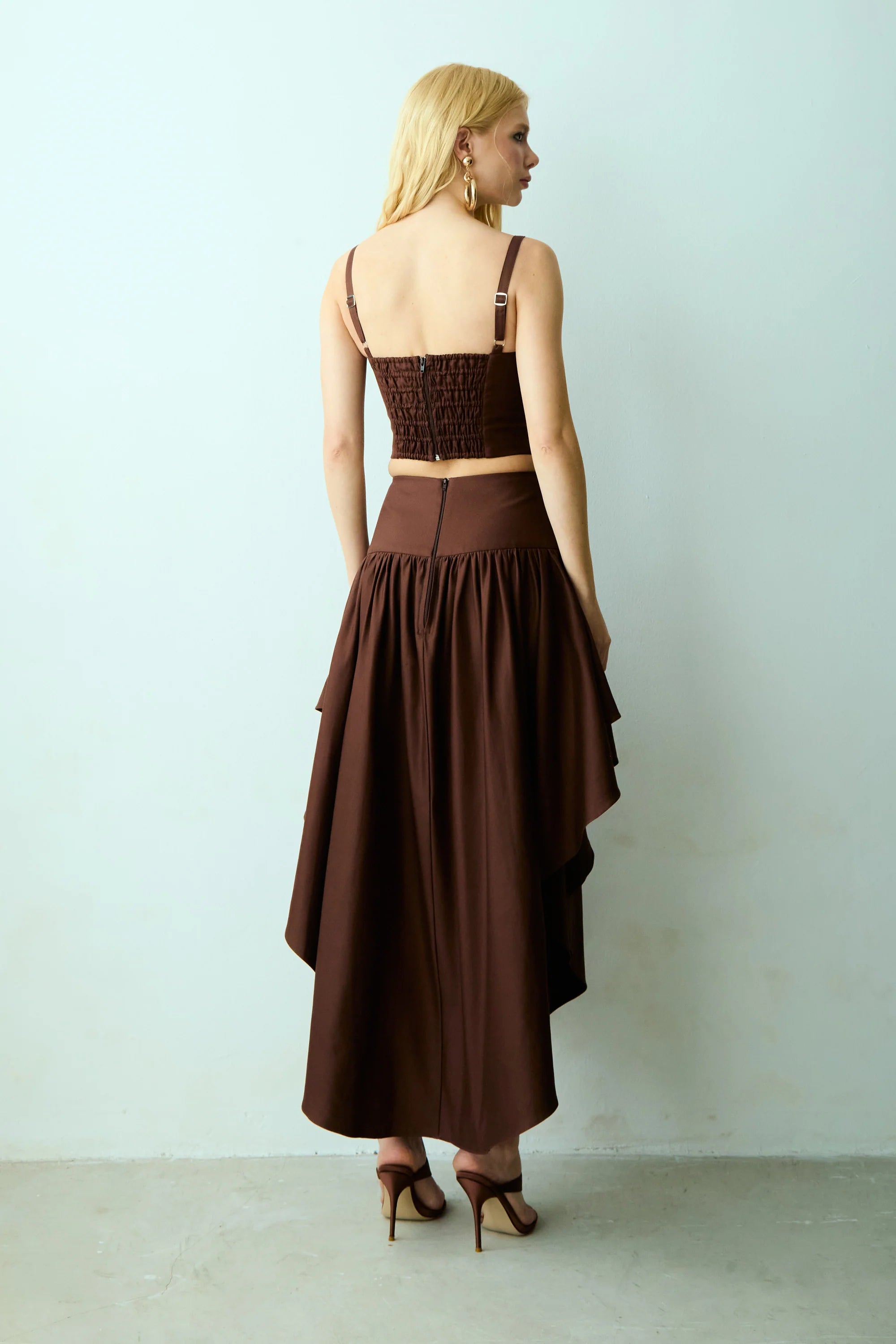 Falda Marron Zen - 48403