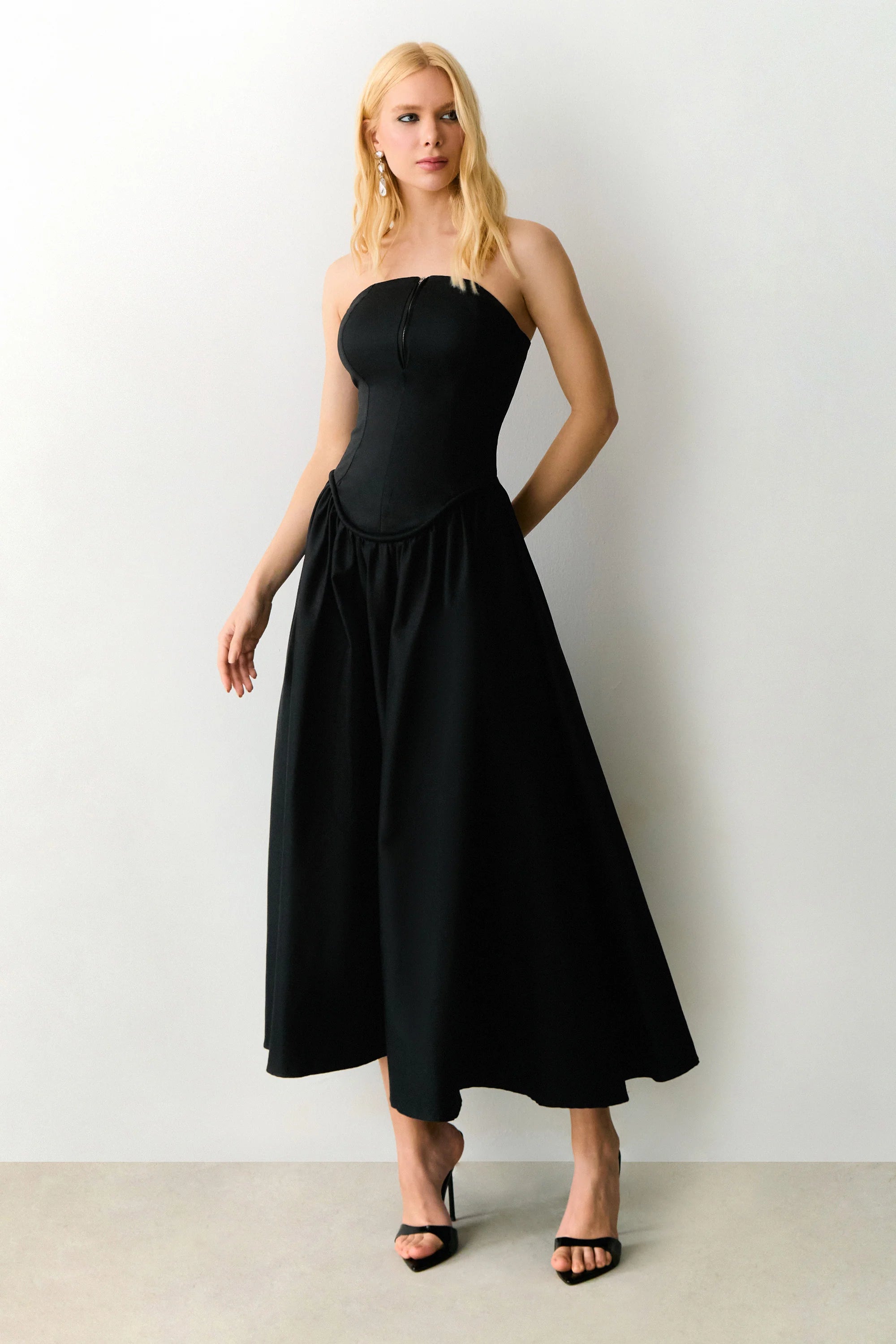 Vestido Negro Zen - 11753