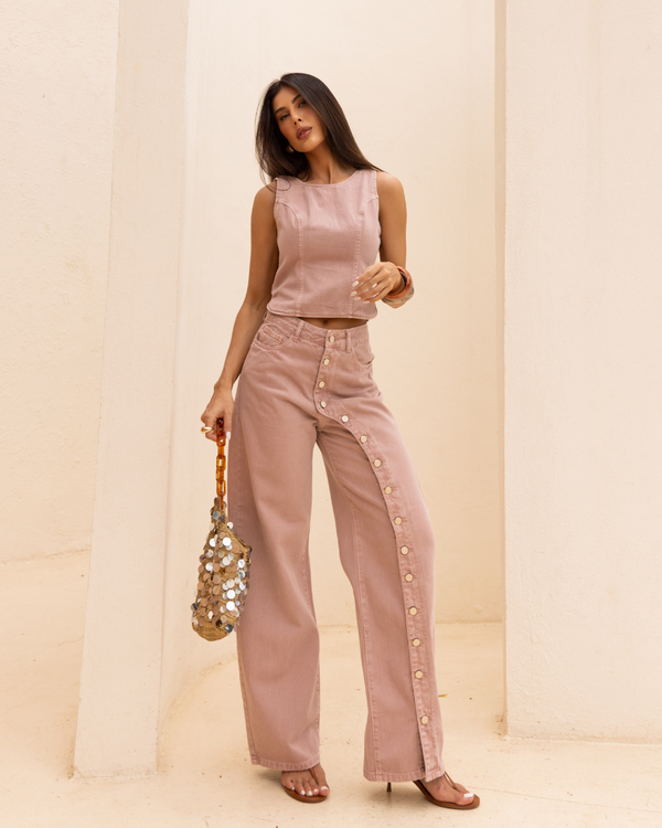 Jeans Balloon Positano Rose