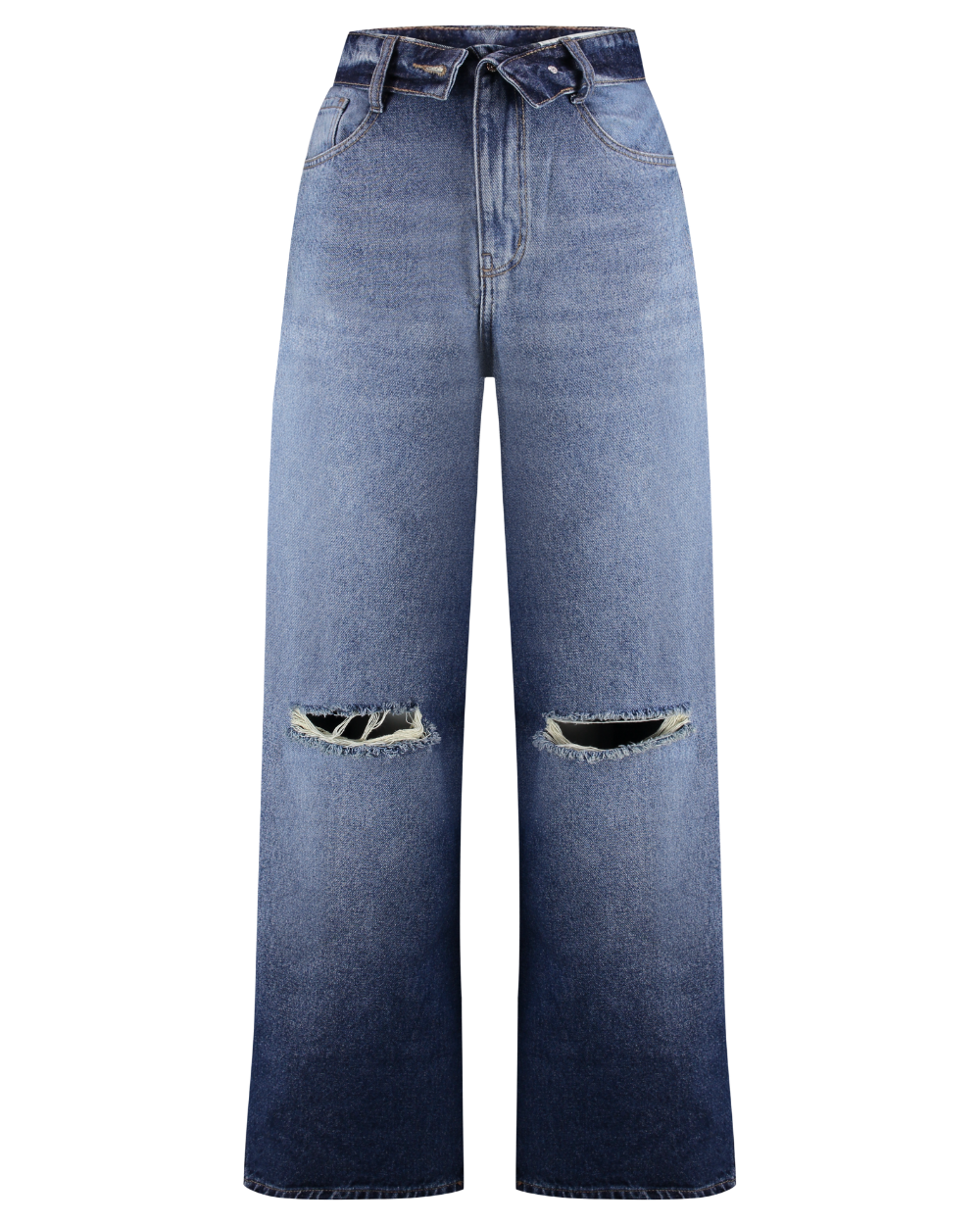 Jeans Baggy Overlap Dirty