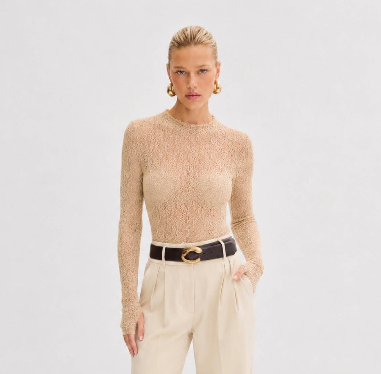 Blusa Evora Marfim Alanis