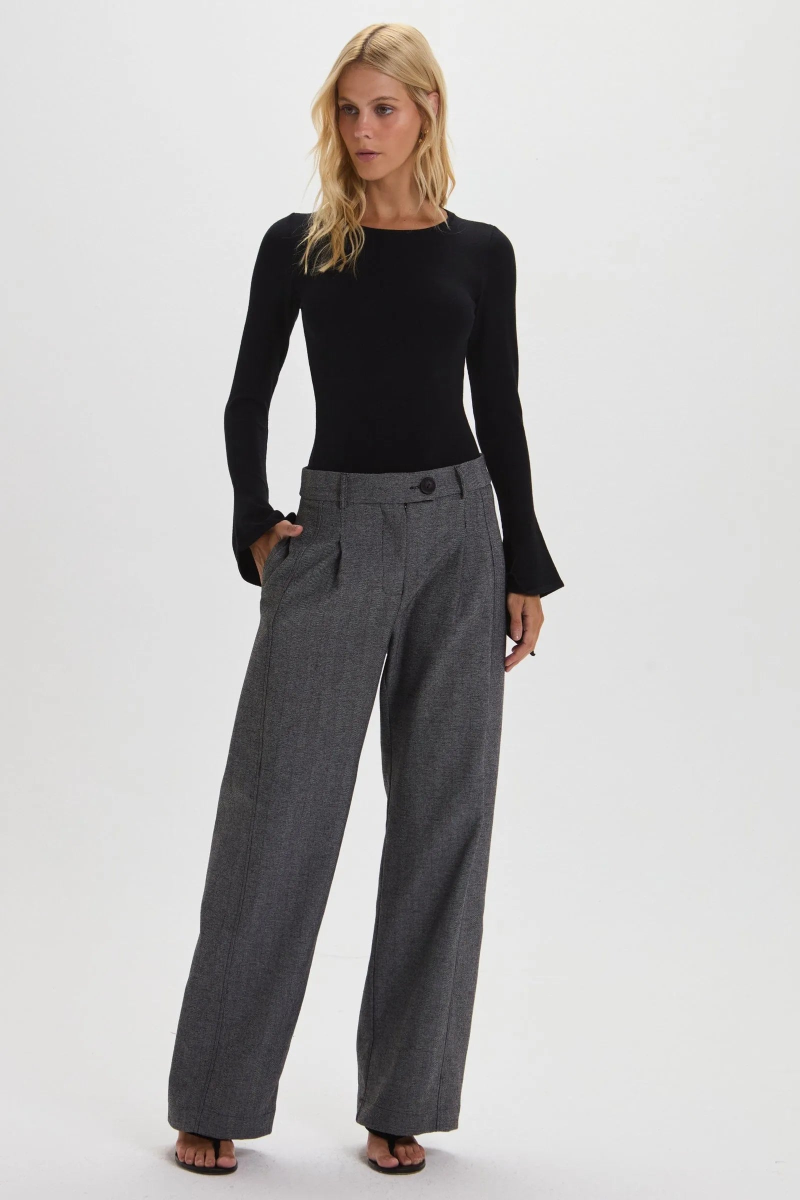 Blusa Liah Negra Leblog