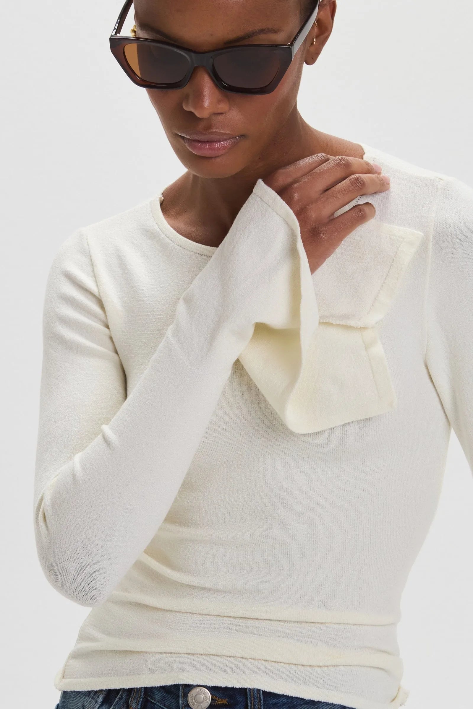 Blusa Liah Off Leblog