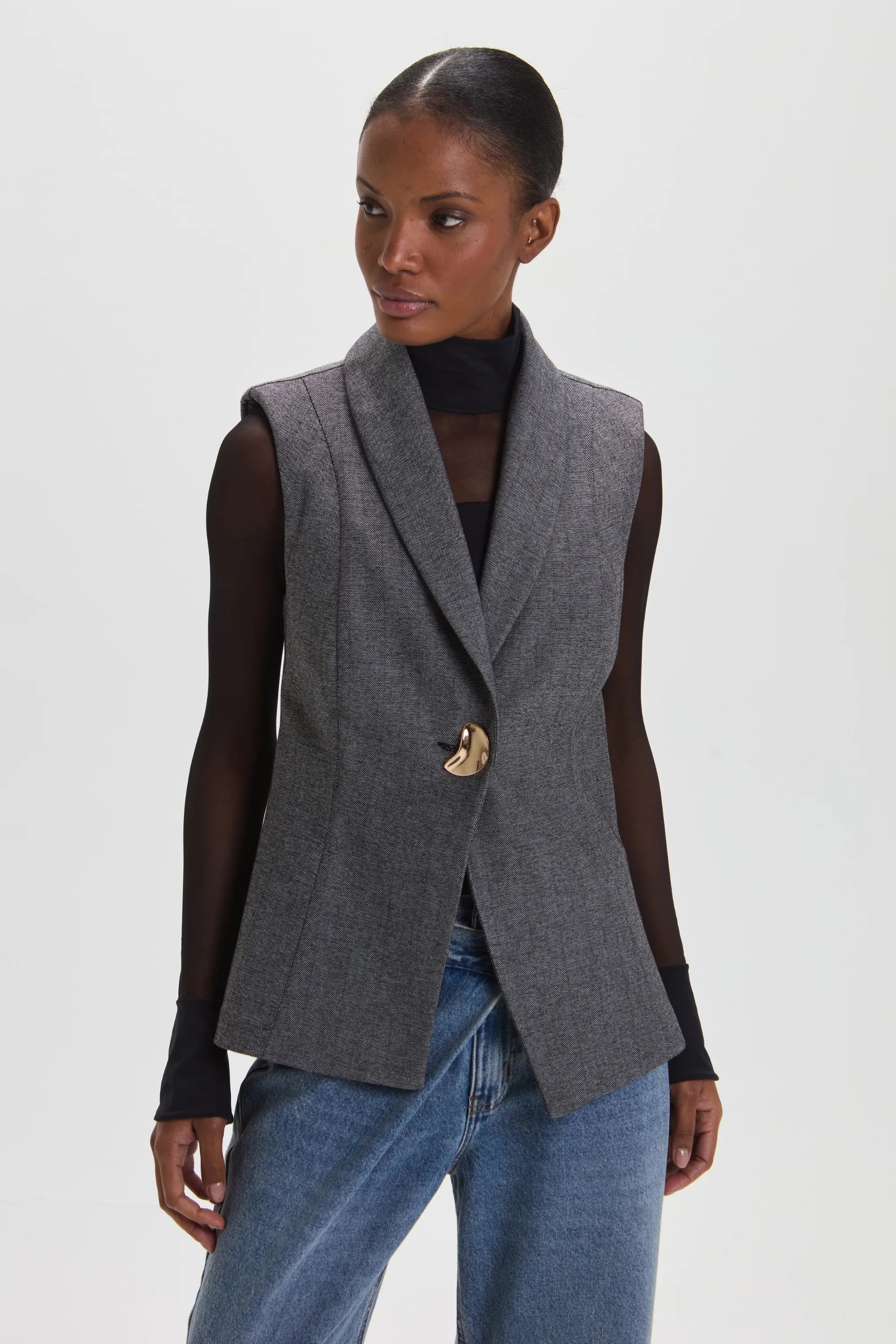 Vest Monica Gris Leblog