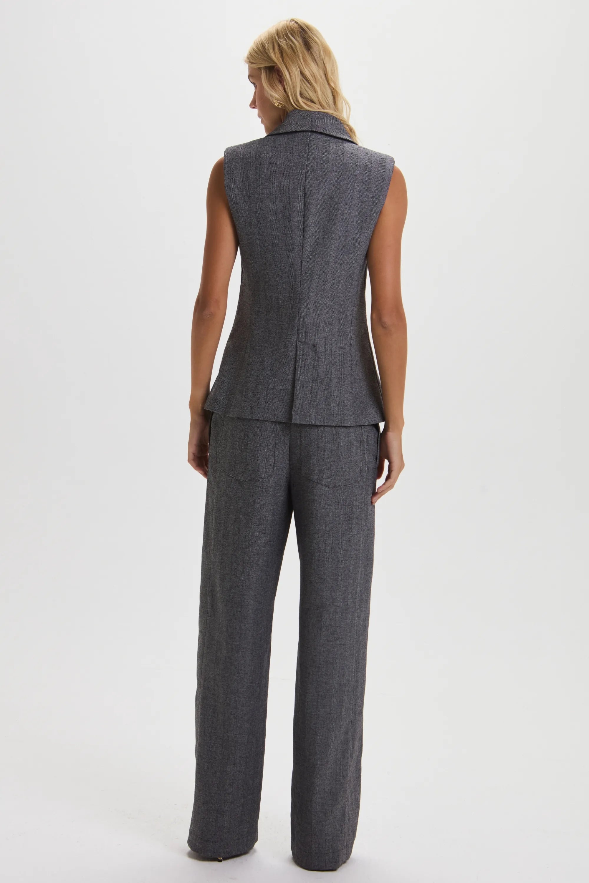 Pantalon Monica Gris Leblog