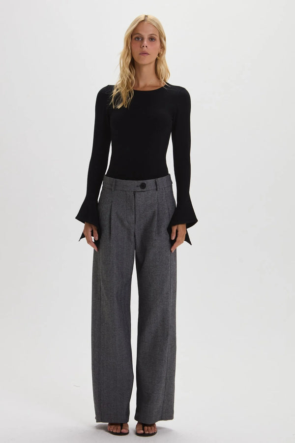 Pantalon Monica Gris Leblog