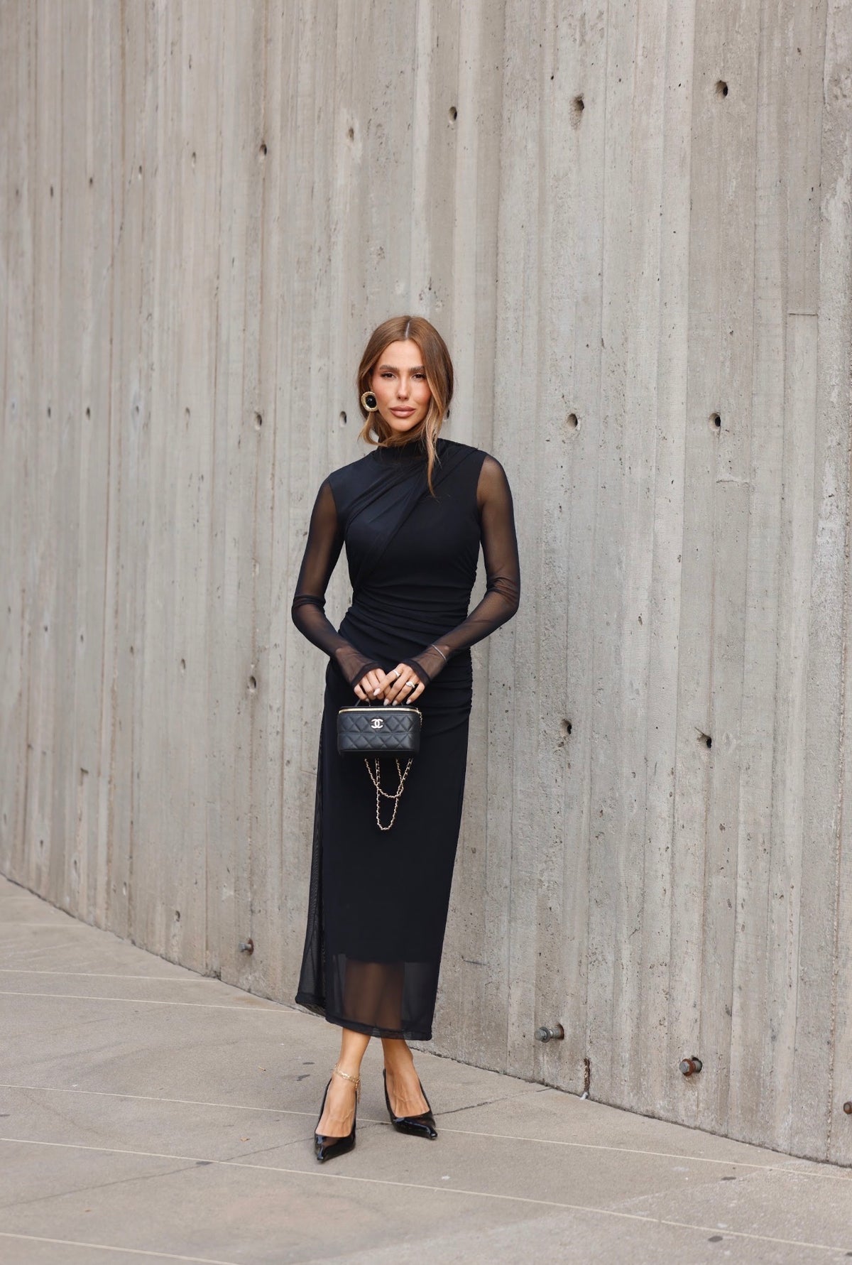 Vestido Dublin Negro Alanis