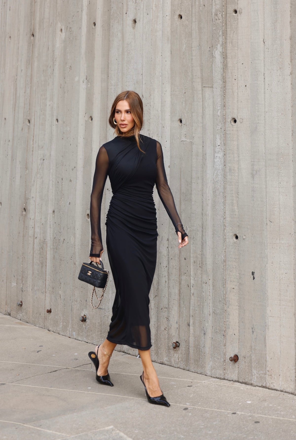 Vestido Dublin Negro Alanis