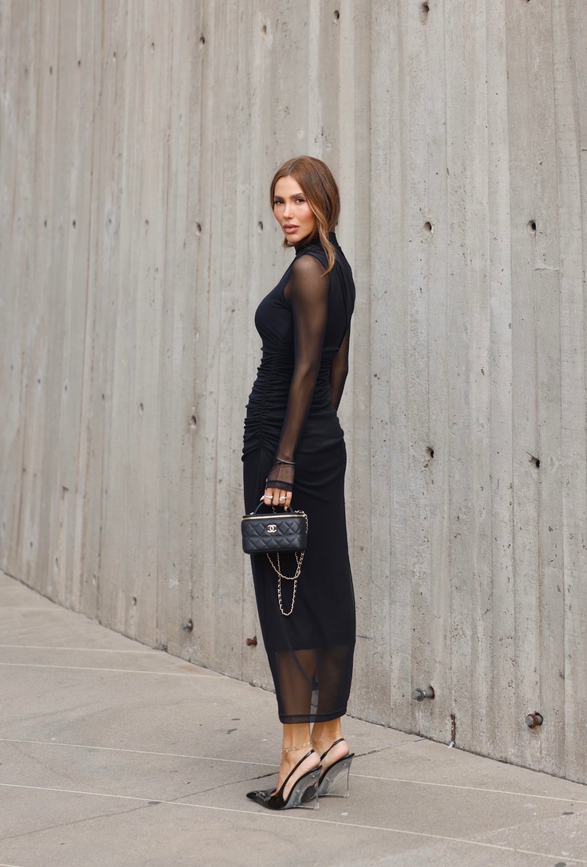 Vestido Dublin Negro Alanis