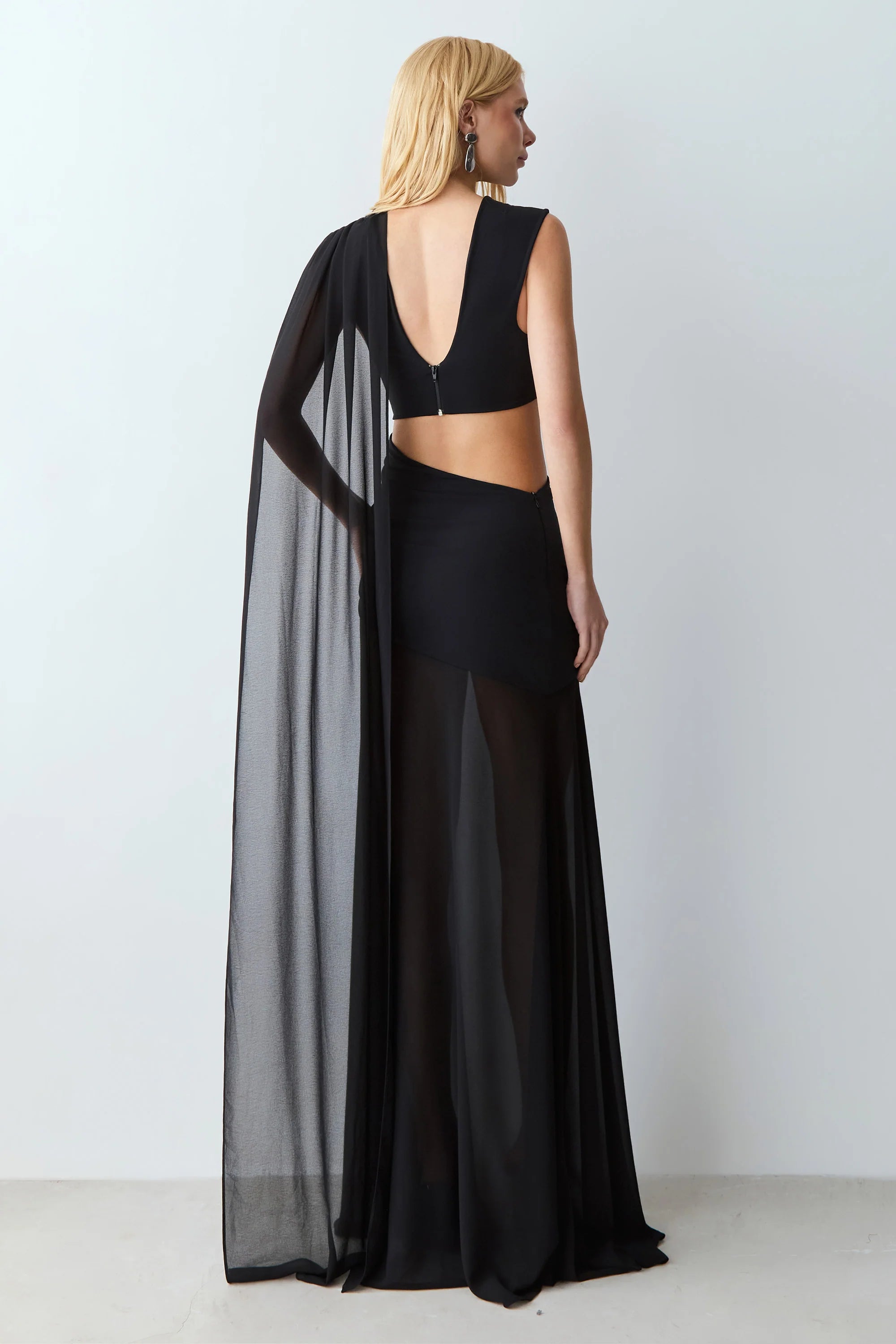 Vestido Negro Zen - 11742