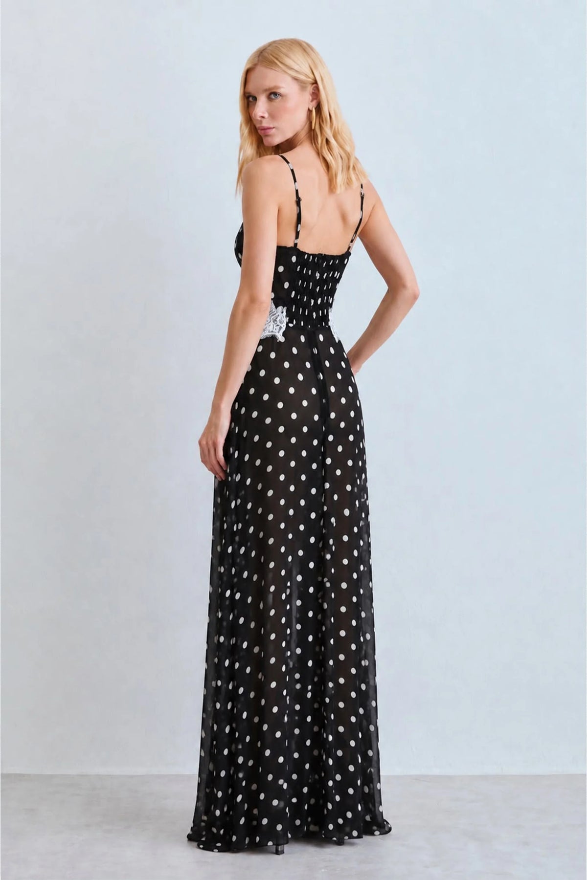 Vestido Polka Dots Encaje Zen - 11783