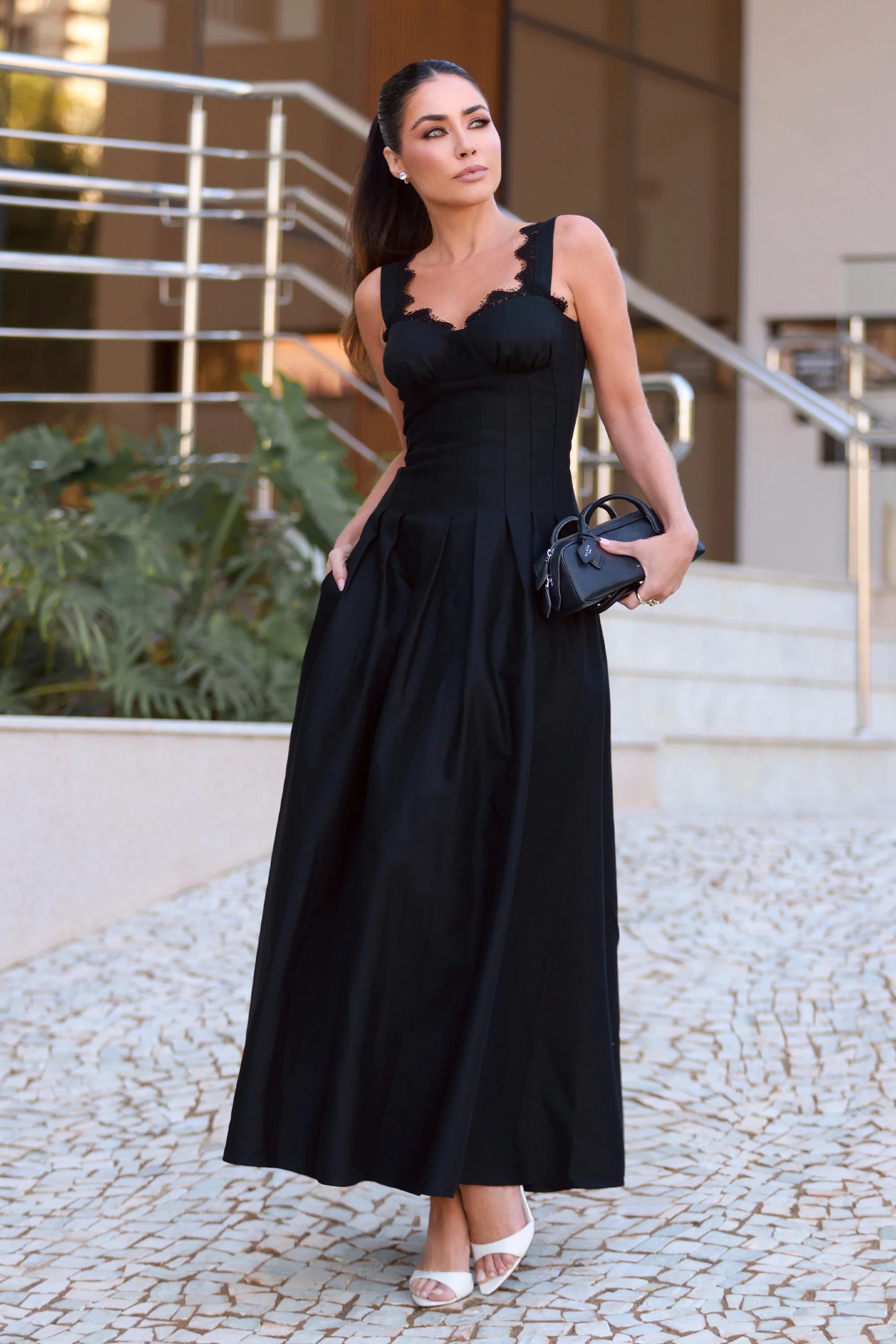 Vestido Negro Zen - 11723
