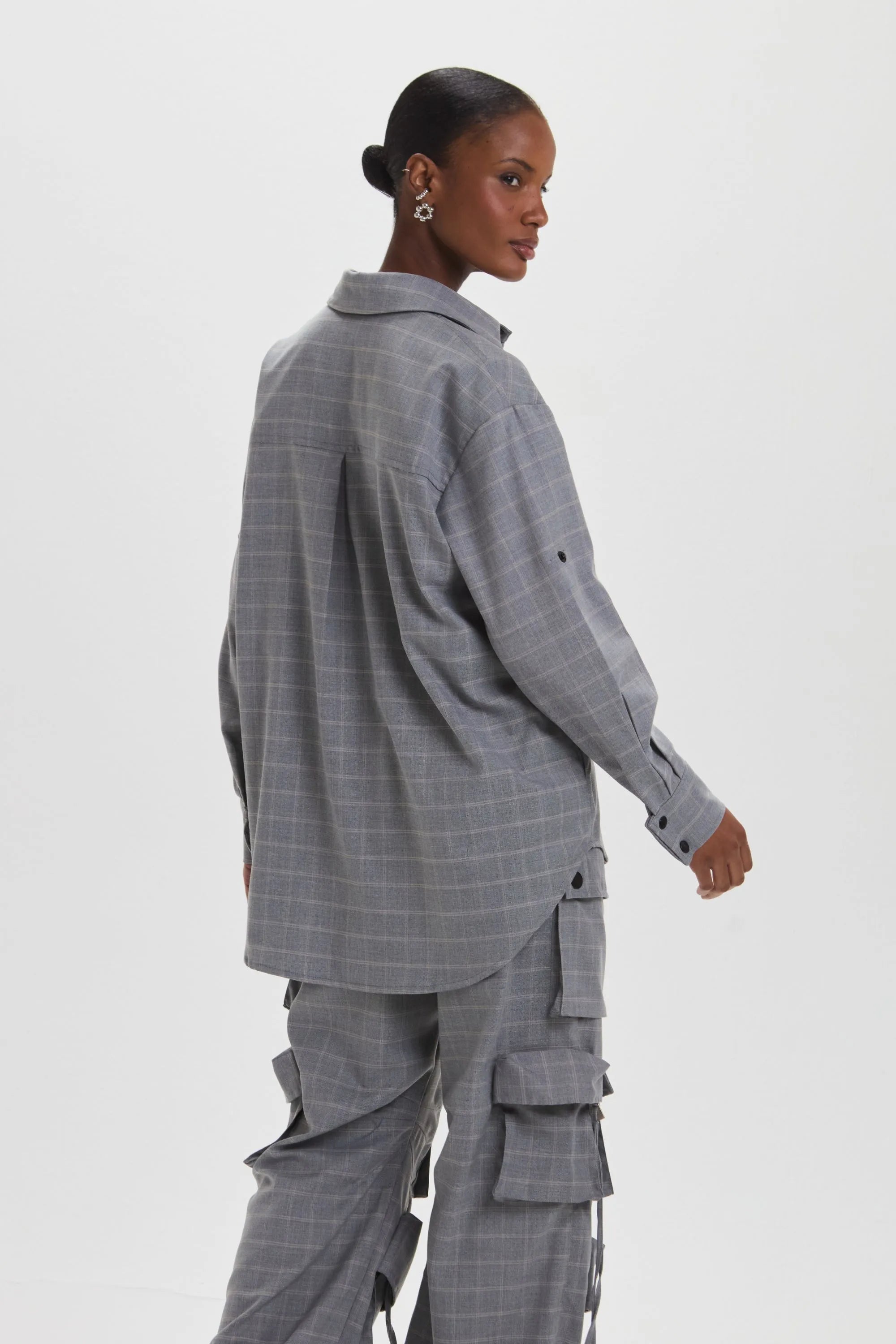 Camisa Sophie Gris Leblog