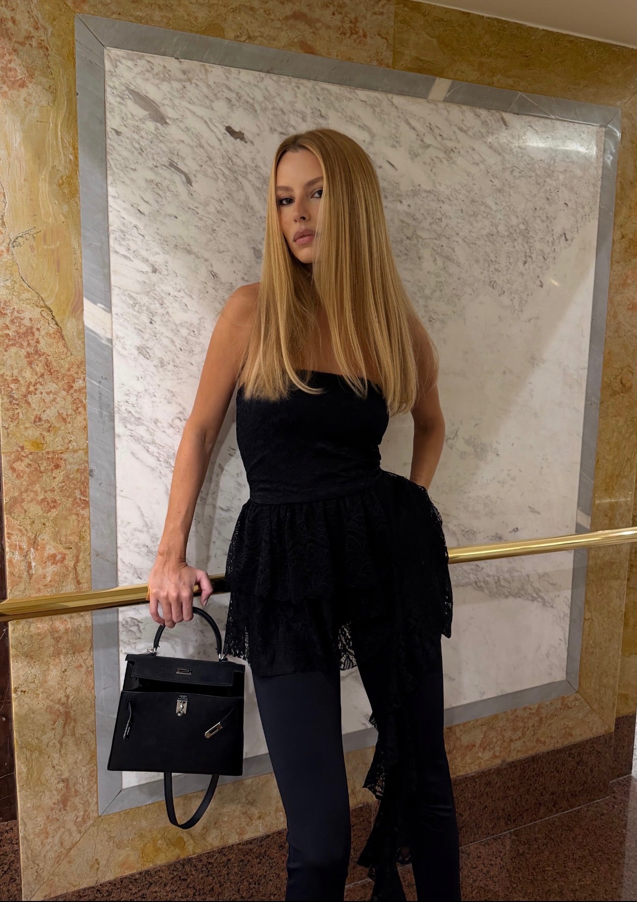 Pantalon Thais Negro Leblog