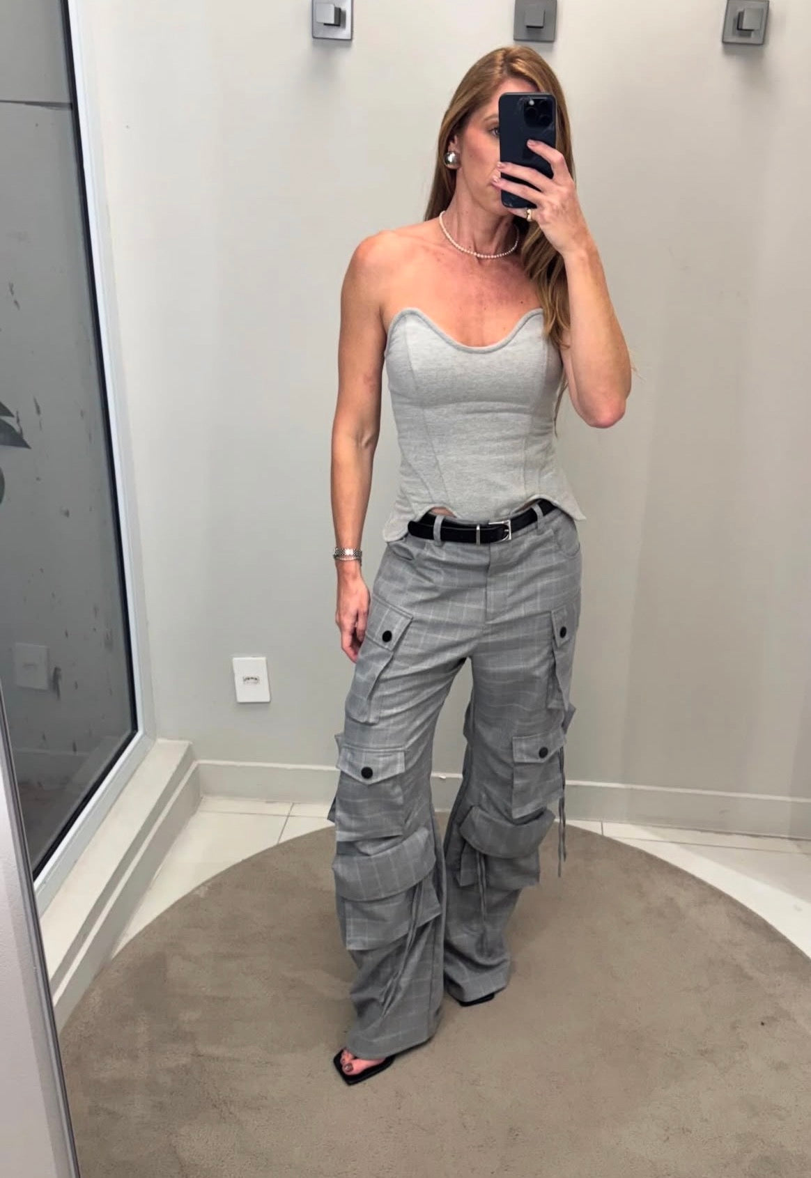 Pantalon Sophie Gris Leblog