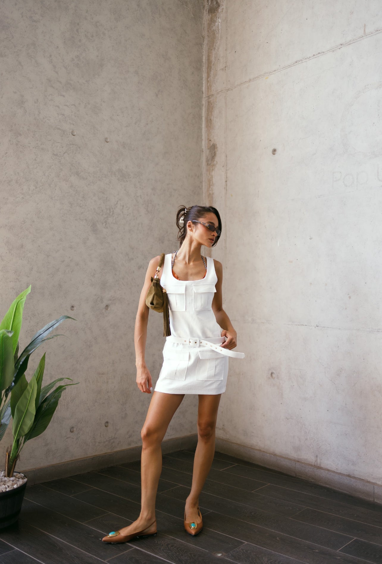 Vestido Hailey Off Rock Lola