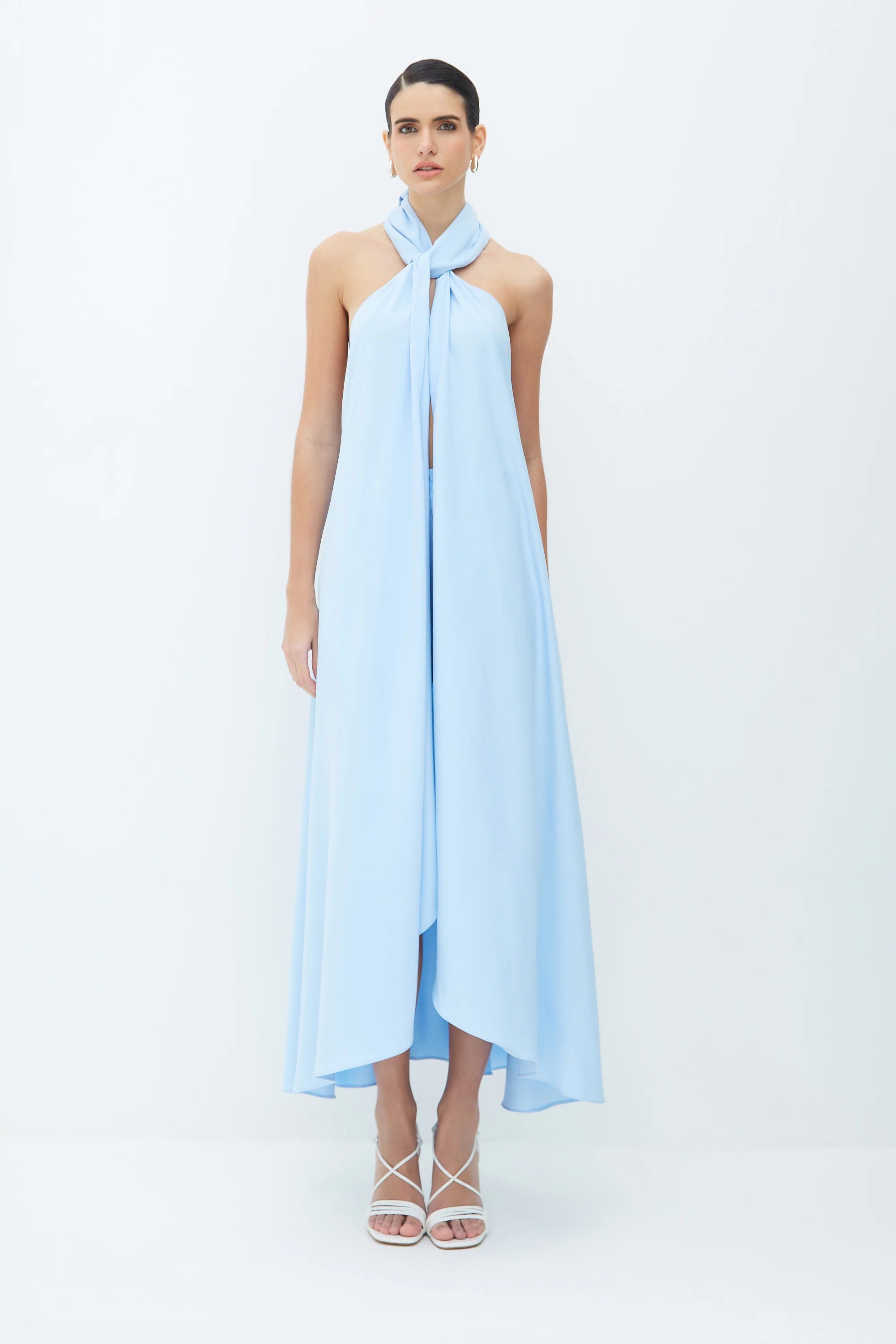 Conj. Túnica y Shorts Azul Zen - 11531