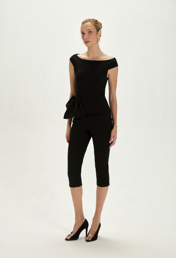 Pantalon Manoela Negro Leblog