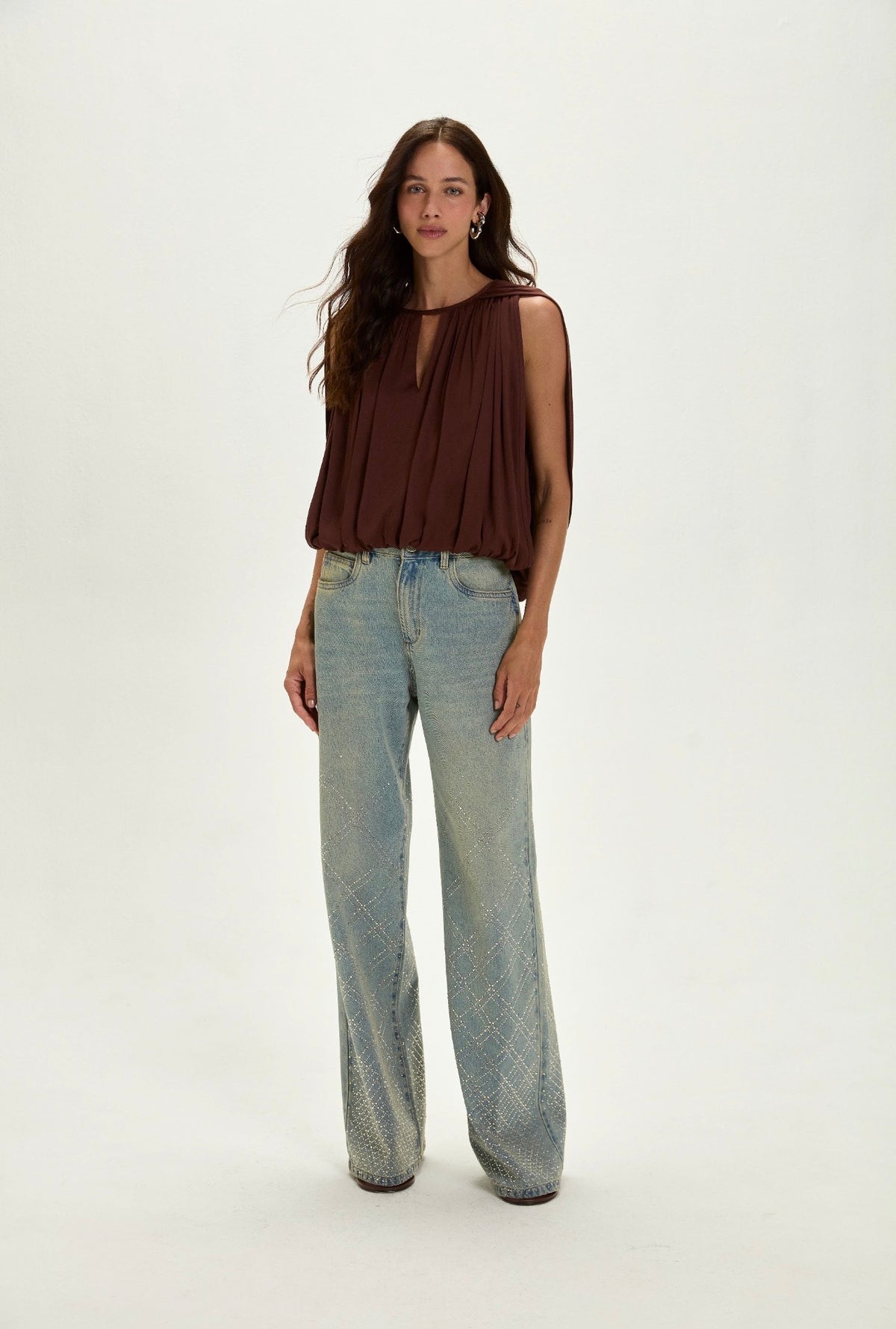 Blusa Cecilia Cafe Leblog