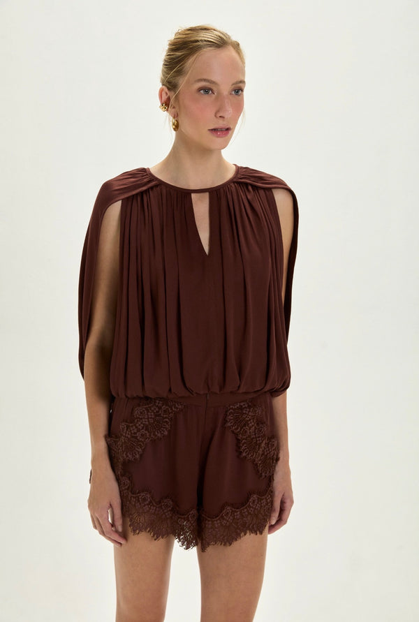 Shorts Cecilia Marron Leblog