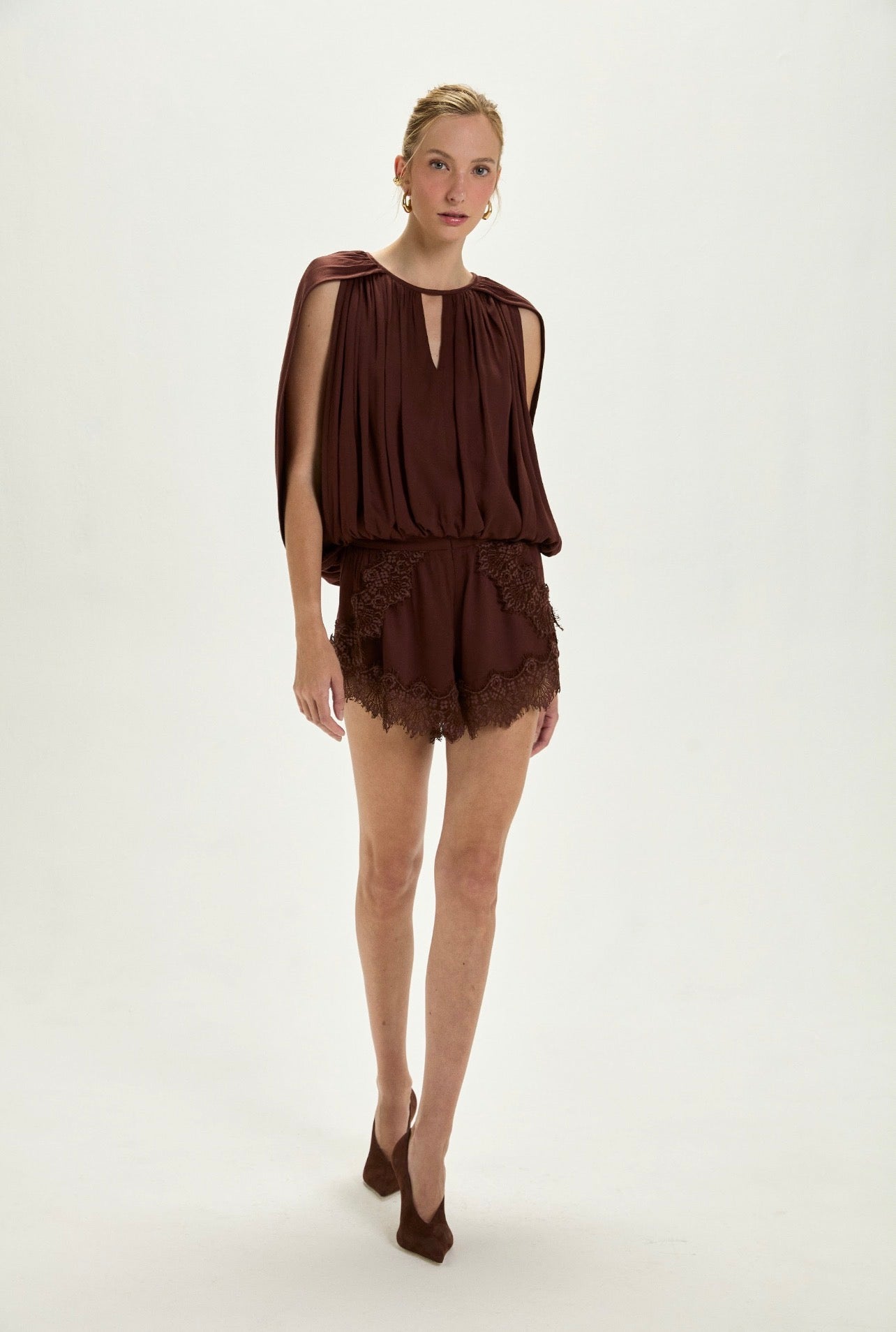 Shorts Cecilia Marron Leblog