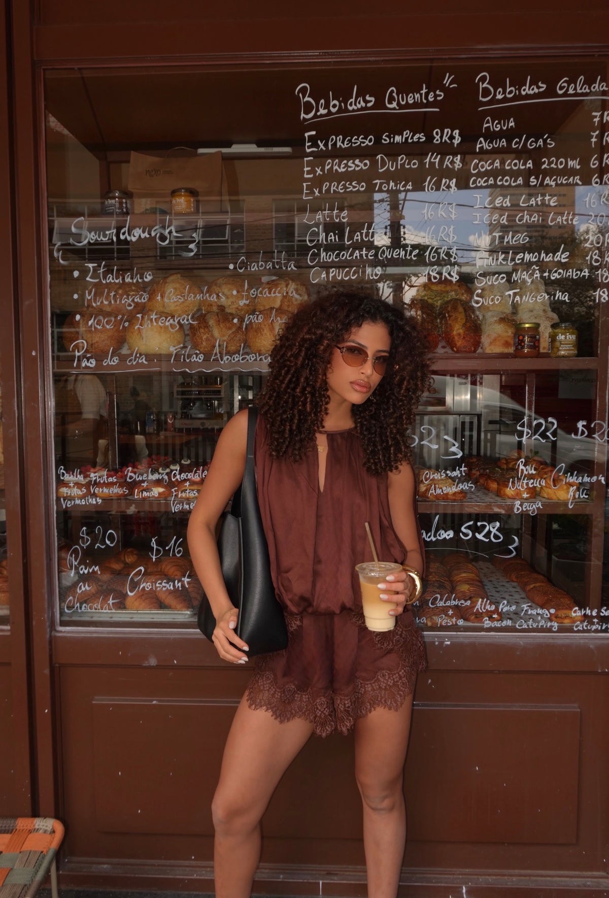Blusa Cecilia Cafe Leblog