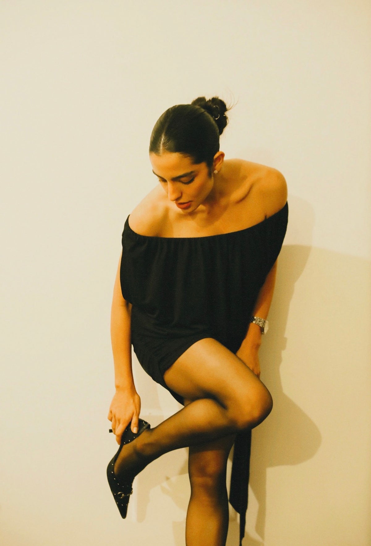 Vestido Olga Negro Leblog