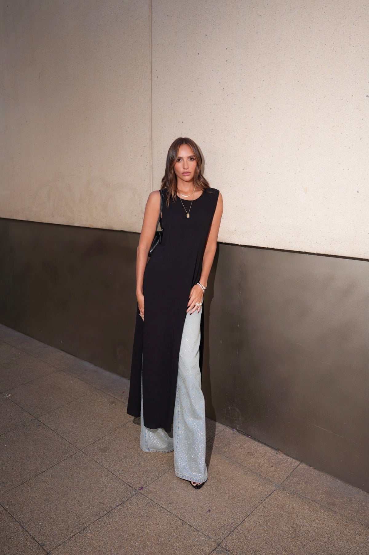 Blusa Milena Negra Leblog