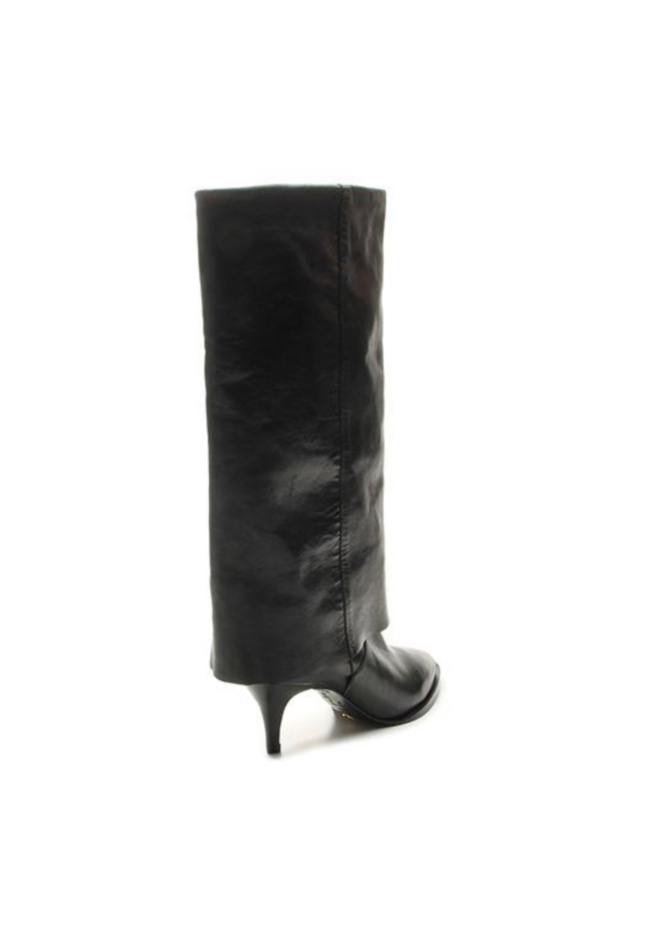 Bota Cuero Olivia Negra Vicenza
