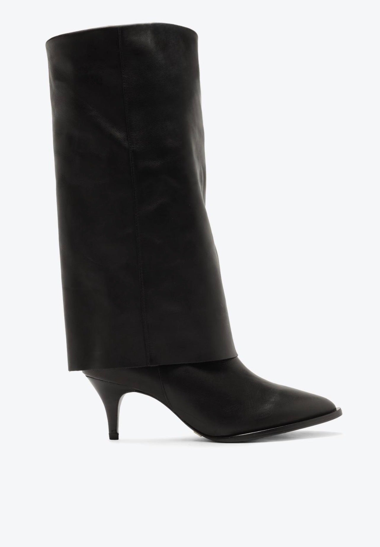 Bota Cuero Olivia Negra Vicenza