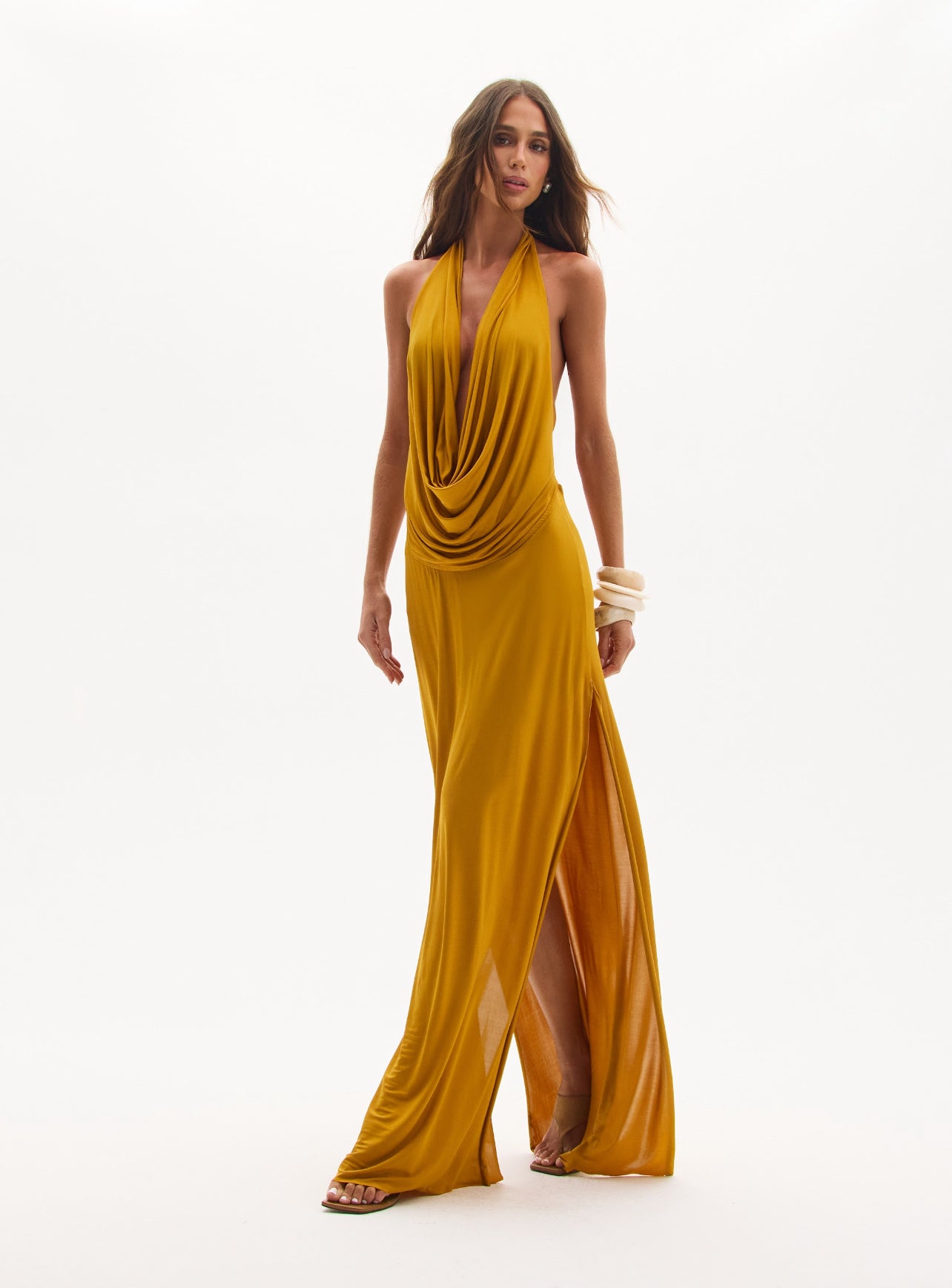 Vestido Viviane Amarillo Oasis