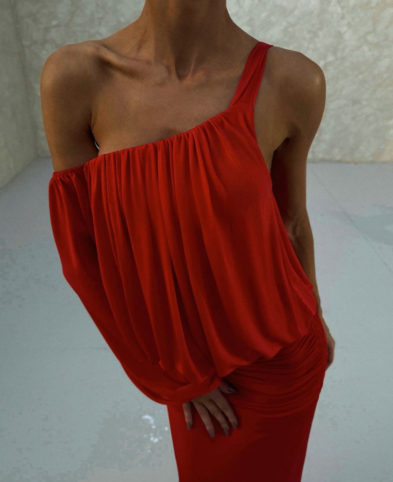 Vestido Talita Manga Unica Rock Lola