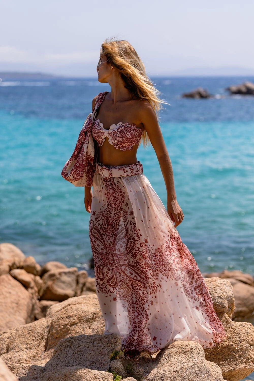 Falda Menorca Cherry Gapaz