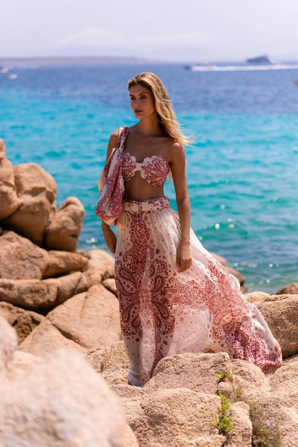 Falda Menorca Cherry Gapaz