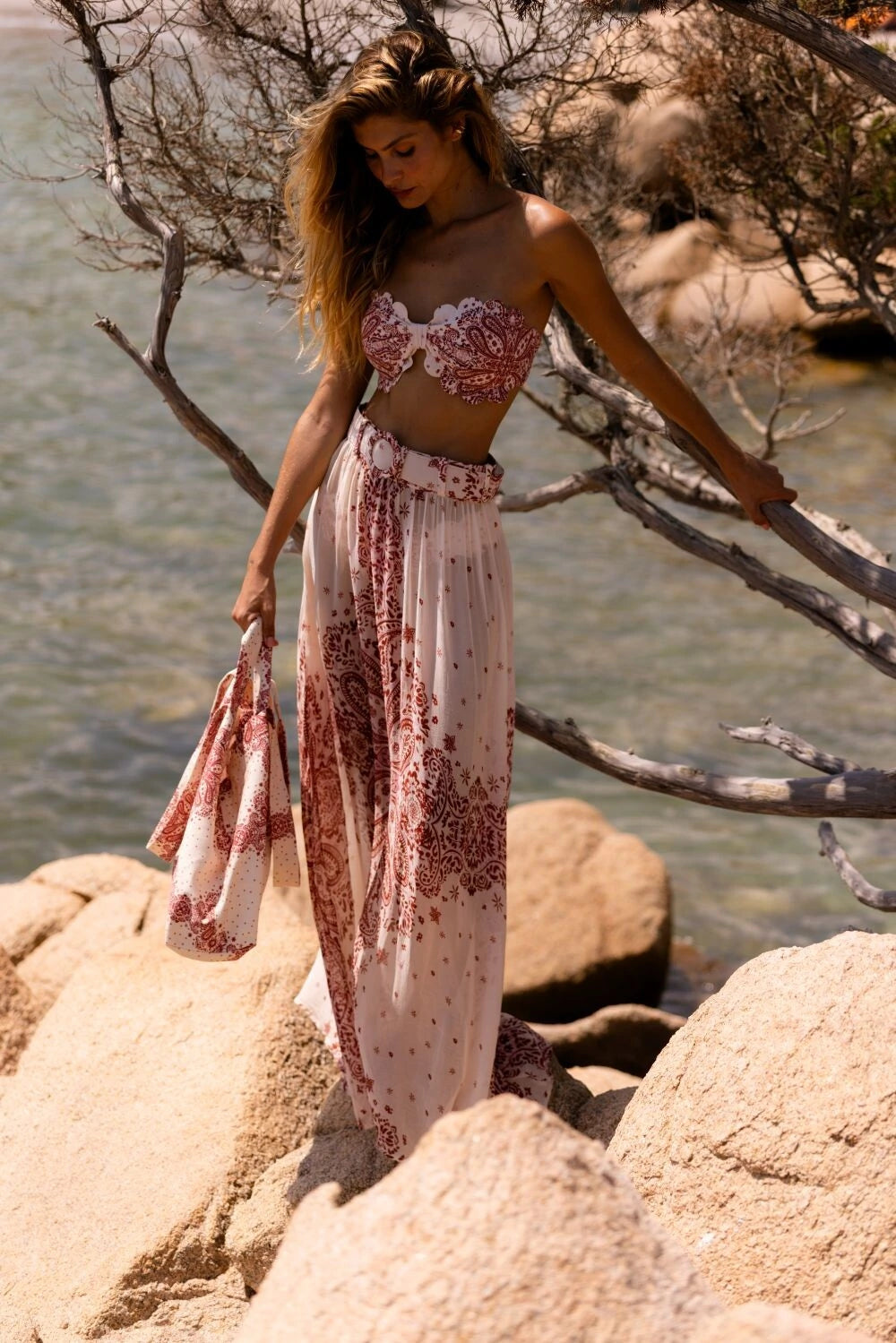 Falda Menorca Cherry Gapaz