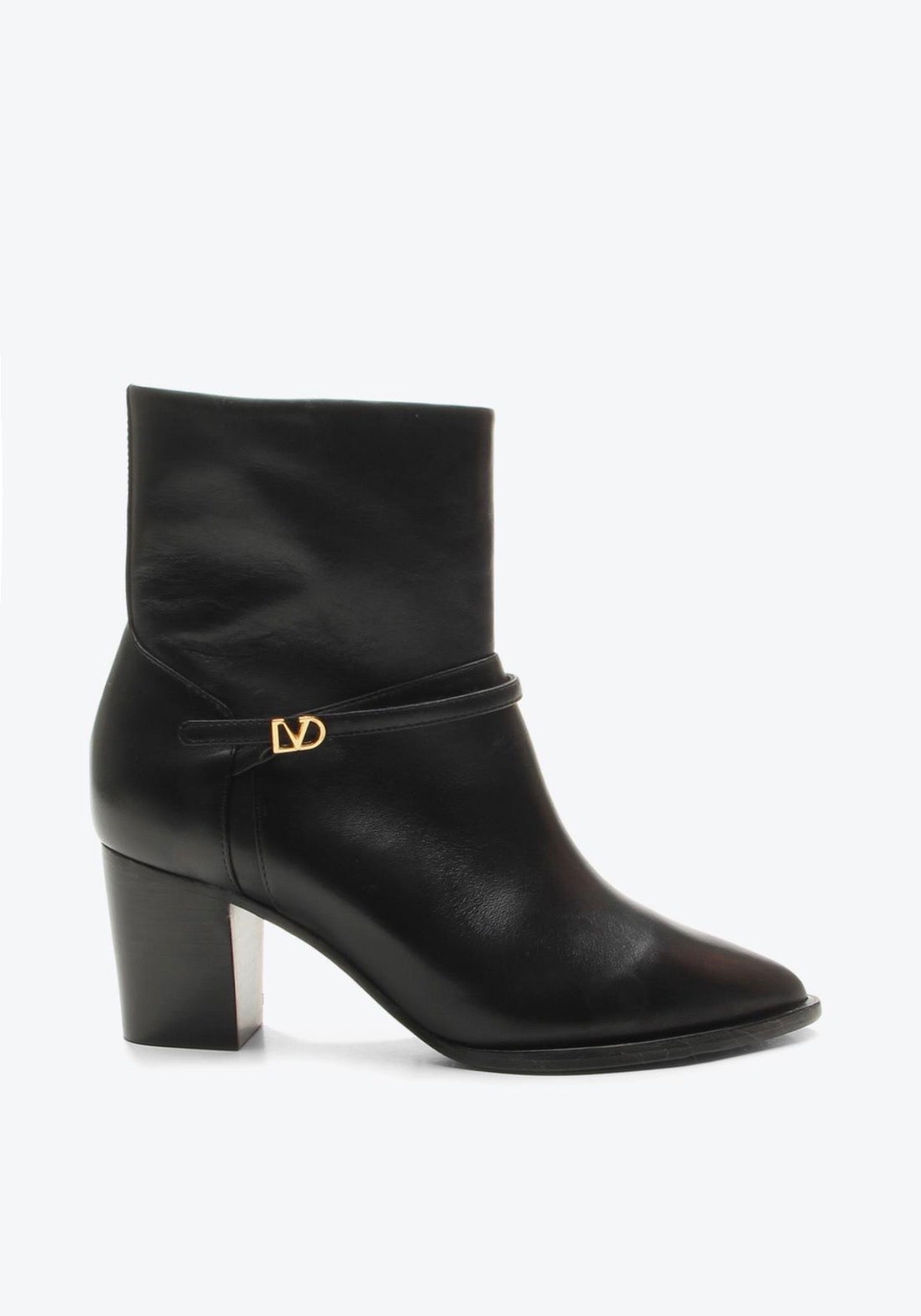 Bota Cuero Negra Vicenza